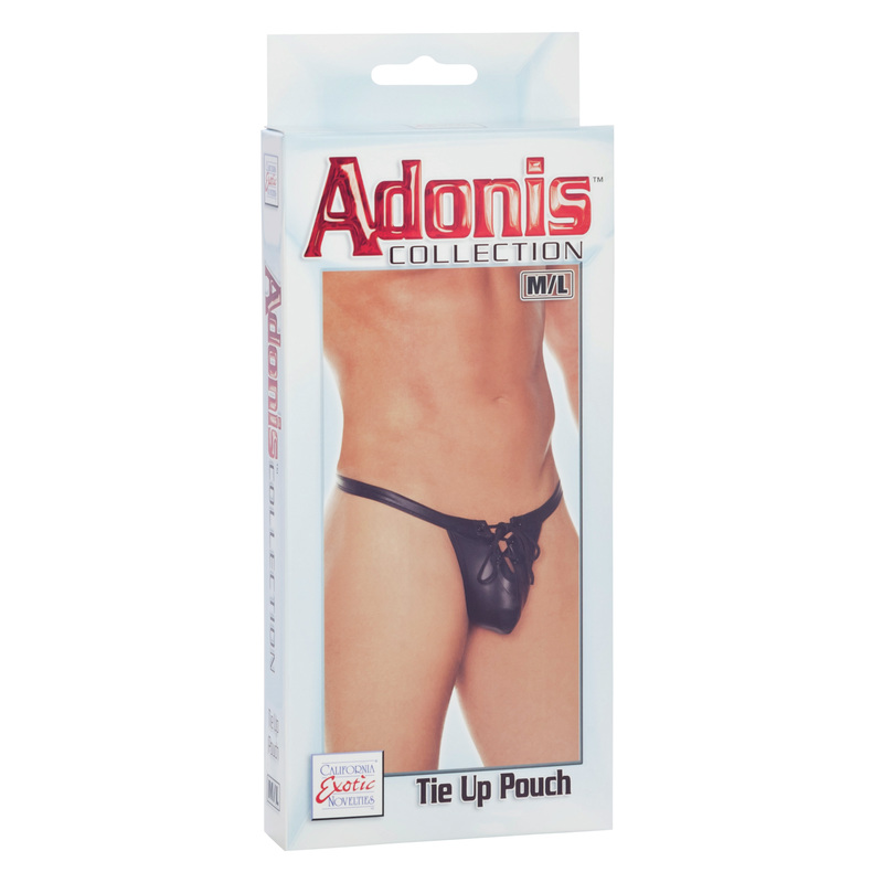 Adonis Tie Up Pouch Thong by Calexotics