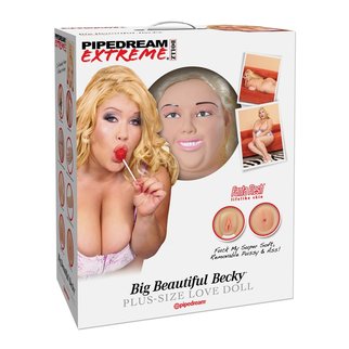 Pipedream Extreme Dollz Big Beautiful Becky Plus-Size Love Doll by Pipedream