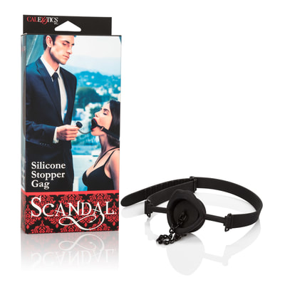 Scandal Silicone Stopper Gag by Calexotics
